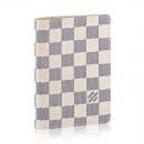 Louis Vuitton N60032 Passport Cover Damier Azur Canvas