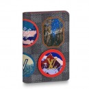 Louis Vuitton Pocket Organizer Damier Graphite Patches N60130