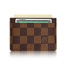 Louis Vuitton N61722 Card Holder Damier Ebene Canvas