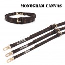 Louis Vuitton Monogram Canvas Strap Adjustable 105cm - 120cm Width 1.2cm 1.5cm 1.8cm