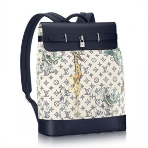 Louis Vuitton M43296 Steamer Backpack Monogram Savane Canvas