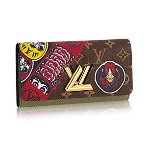 Louis Vuitton Twist Wallet M67260 Monogram Canvas