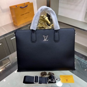 Louis Vuitton Bags Men LV briefcase 20422-1 40X7X28cm XM-1