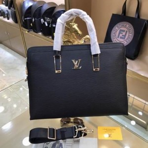 Louis Vuitton Bags Men LV briefcase 21002-1 38X29X7cm XM