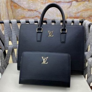 Louis Vuitton Bags Men LV briefcase 5221-1 39X29X6cm XM