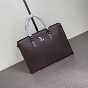 Louis Vuitton Bags Men LV briefcase 7896-1 39X29X7cm WP 2colour