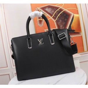 Louis Vuitton Bags Men LV briefcase 8373-1 39X28X7cm WP-1
