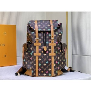 Louis Vuitton Monogram Craggy Canvas Christopher Backpack M25240 38x44x12.5cm ss1