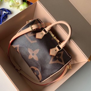 Louis Vuitton Speedy 25 in Monogram Canvas M41113 Beige/Coffee 2019 (KD-9032201 )