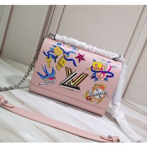 Louis Vuitton Tattoo Twist MM in Epi Leather M52897 Pink 2019 (GSP-9022206 )