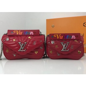 Louis Vuitton Love Lock New Wave Chain Bag M53213 Red 2019 (YPJ-9021306 )