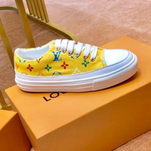 Louis Vuitton Stellar Sequin Sneaker Yellow 2019 (SIYA-9042471 )