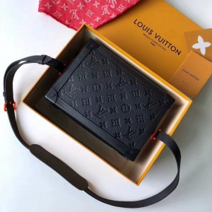 Louis Vuitton Soft Petite Malle Bag Black 2019 (XLJ-8120804 )