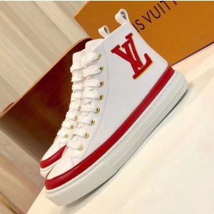 Louis Vuitton Clafskin Stellar High-top Sneaker 2018 (GD1054-8121501 )