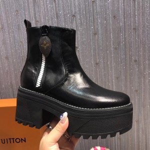 Louis Vuitton Power Squad Platform Ankle Boot 1A39AT 2017 (1A022-7102033 )