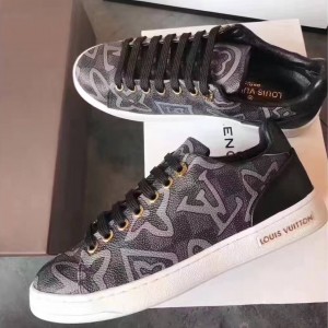 Louis Vuitton Bora Bora Sneaker Damier Graphite Canvas Tahitienne 2017 (CC-7070717 )