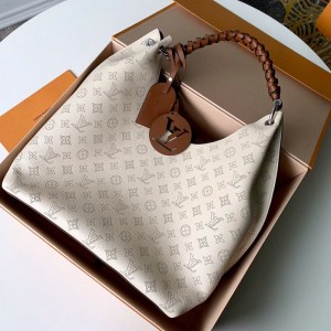 Louis Vuitton Carmel Hobo Shoulder Bag M53188 Creme White 2019 (KD-9040106 )