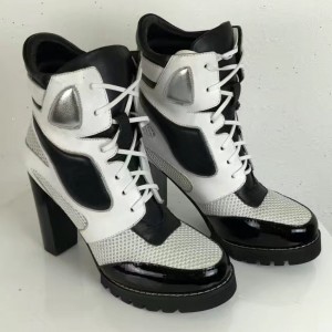 Louis Vuitton Digital Gate Ankle Boot Black/White 2016 (GD5033-6102016 )