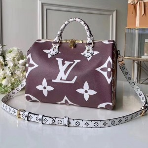 Louis Vuitton Mulicolor Monogram Canvas Speedy 30 Bag M41112 Purple/Brown 2019 (TINO-8122030 )