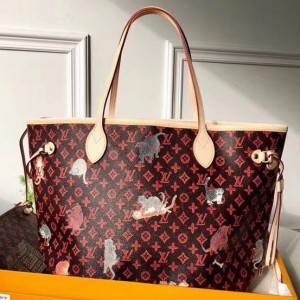 Louis Vuitton Transformed Monogram Canvas Neverfull MM Bag M44441 Brown/Orange 2019 (XLJ-8121928 )