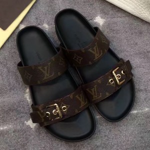 Louis Vuitton Bom Dia Mule 1A29GB Noir 2017 (GD4042-7031828 )