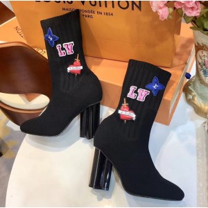 Louis Vuitton LV BLACK HEART Ankle Boot 1A4MPL 2018 (GD1054-8081152 )