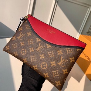 Louis Vuitton Pochette Tuileries Pouch M63936 Burgundy 2019 (KD-9031433 )