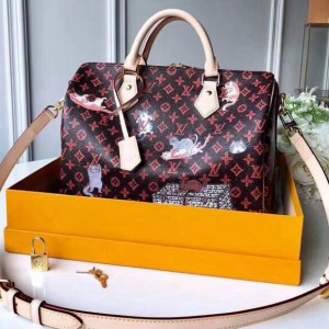 Louis Vuitton Transformed Monogram Canvas Speedy 30 Bag M44401 Brown/Orange 2019 (XLJ-8121926 )