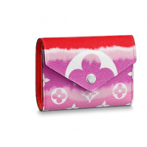 Louis vuitton ESCALE VICTORINE Wallet M68842 rose