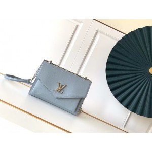 Louis Vuitton MYLOCKME BB M55522 light blue