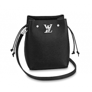 Louis Vuitton NANO LOCKME BUCKET M68709 black