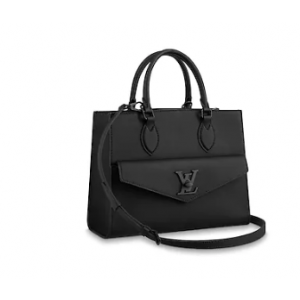 Louis Vuitton Original LOCKME TOTE M55845 black