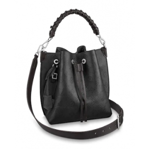Louis Vuitton original Mahina Leather MURIA M55800 Black