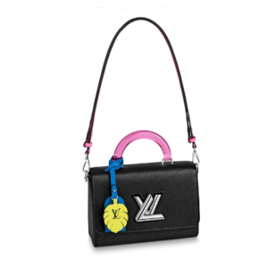 Louis vuitton original TWIST Medium tote bag M56132 black