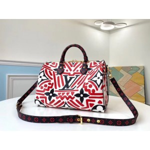 Louis Vuitton SPEEDY BANDOULIERE 30 M44572 red