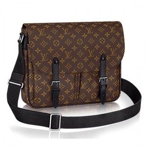 Louis Vuitton M41643 Christopher Messenger Bag Monogram Macassar Canvas