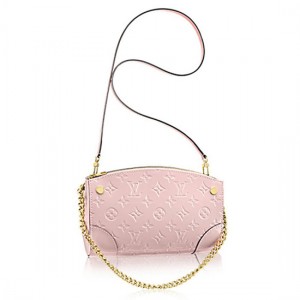 Louis Vuitton M50410 Santa Monica Clutch Crossbody Bag Monogram Vernis