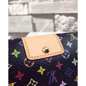 Louis Vuitton Black Sarah N?ud Wallet Monogram Multicolore M60278