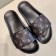 Louis Vuitton Monogram Canvas Flat Slide Sandals Dark Blue 2019(For Women and Men) (DLY-9062518 )