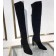 Louis Vuitton Black Suede Upper East Thigh Boot 2018 (LG-8030103 )