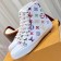Louis Vuitton Multicolor Monogram Canvas High-top Sneaker 2018 (GD1054-8121503 )