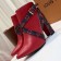 Louis Vuitton Strap Calfskin Ankle Boot Red 2018 (GD1054-8121509 )