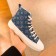 Louis Vuitton Stellar High-top Sneaker in Blue Monogram Denim 1A4VTA 2019 (SIYA-9030838 )
