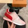 Louis Vuitton Run Away Sneaker 1A4XNL Red/Pink/Light Grey 2019(For Men and Women) (KL-9031112 )
