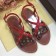 Louis Vuitton Carimbo Sandal 1A2K97 Red 2017 (GD2057-7050512 )