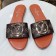 Louis Vuitton Lock It LV Circle Flat Slide Sandals Monogram 2019 (1050-9061833 )
