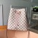 Louis Vuitton Noe Bucket Bag in Damier Azur Canvas N40152 Pink 2019 (KD-9031818 )