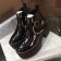 Louis Vuitton Fighter Platform Ankle Boots 1A1YOY Black 2016 (lv-6100605 )