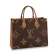 Louis vuitton original ONTHEGO Monogram Reverse Medium tote bag M45321