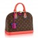 Louis Vuitton M41661 Alma PM Totem Tote Bag Monogram Canvas
